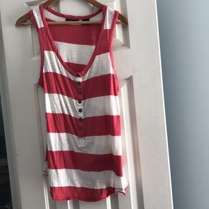 Red white striped shirt BP purchase